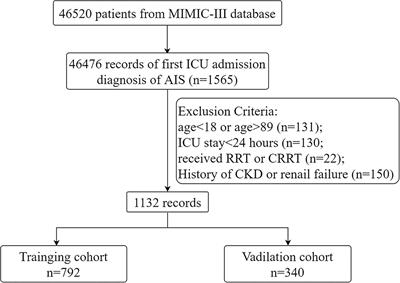 Dynamic nomogram for predicting acute kidney injury in patients with acute ischemic stroke: A retrospective study